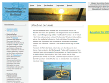 Tablet Screenshot of hausboot-ferien-holland.de